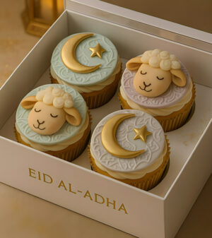 Gentle Eid Joys Cupcakes, 9 Cupcakes
