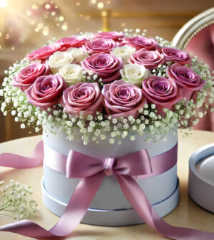 Lavender Kiss Hatbox