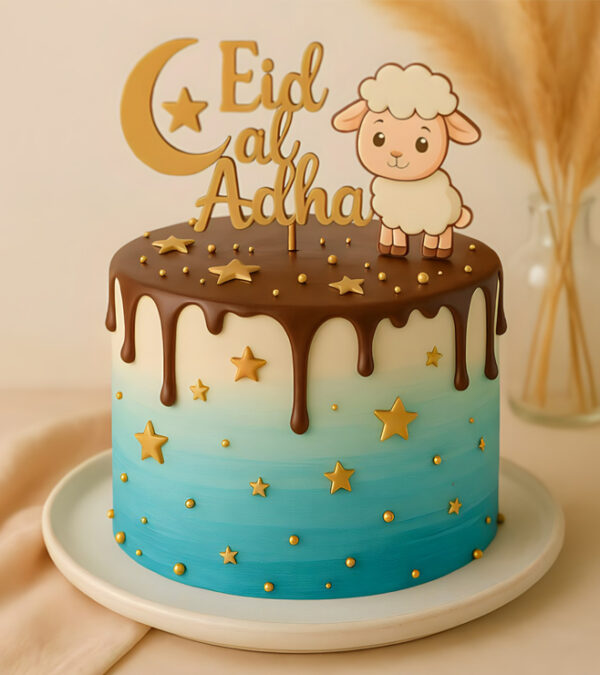Starry Eid Sky Cake, 12 Servings
